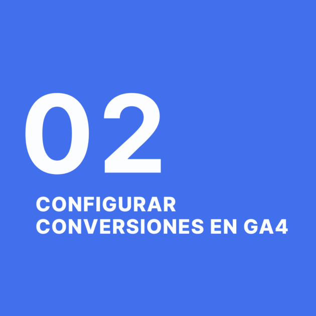 Portada de la guía de Blond Academy sobre cómo configurar conversiones en Google Analytics 4, con métodos y ejemplos prácticos.